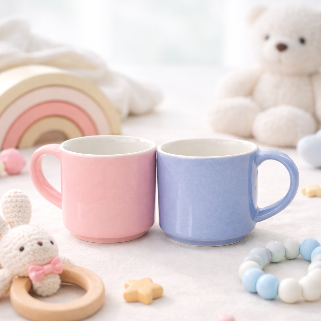 cupy kids pastel duo mugs